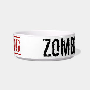 Écuelle Cuvette de chat de zombi
