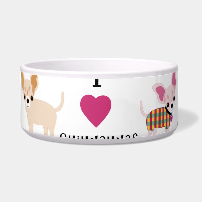 Écuelle Cuvette de chien de chiwawa (Devant)