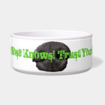 Cuvette de chien de nez