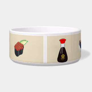 Écuelle Cuvette de chien de sushi