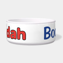 Cuvette de chien de Woof Dah