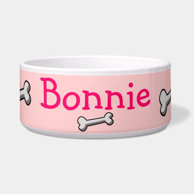 Écuelle Cuvette de chien d'os (Devant)