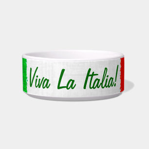 Écuelle Cuvette de DRAPEAU de l'ITALIE