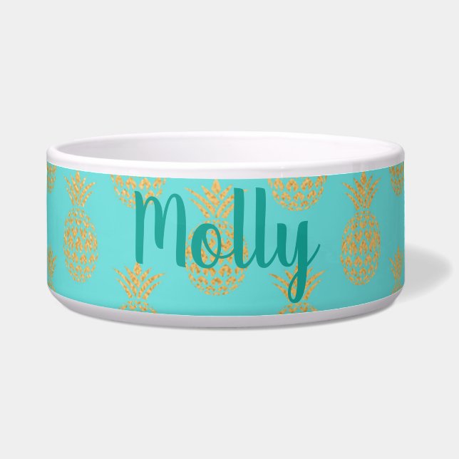 Écuelle Cuvette faite sur commande d'animal familier (Devant)