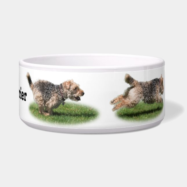 Écuelle Cuvette fonctionnante de chien de gallois Terrier (Droite)