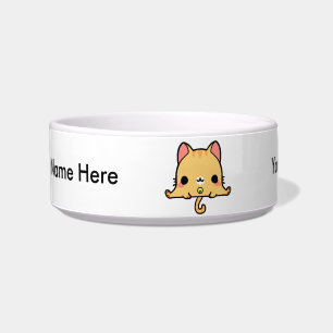 Écuelle Cuvette mignonne de chat (vous changez l'arrière -