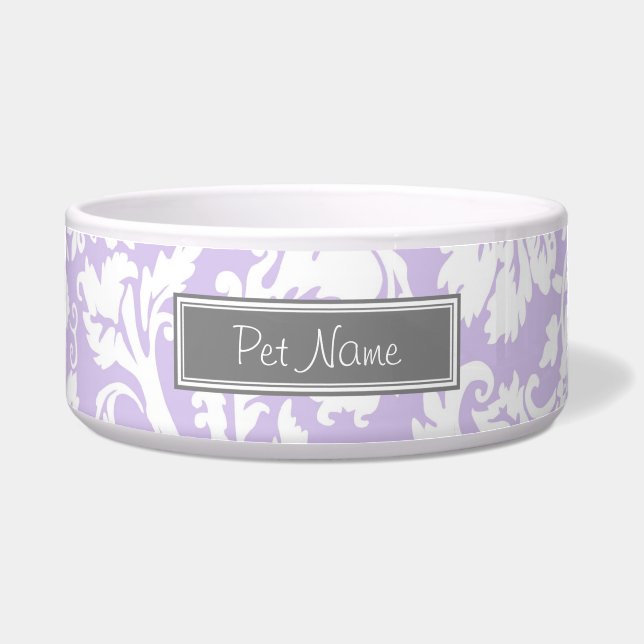 Écuelle Cuvette nommée faite sur commande de chien de (Devant)