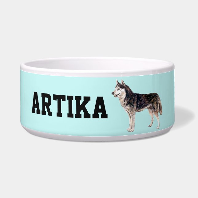 Écuelle Cuvette personnalisable de chien de chien de (Devant)
