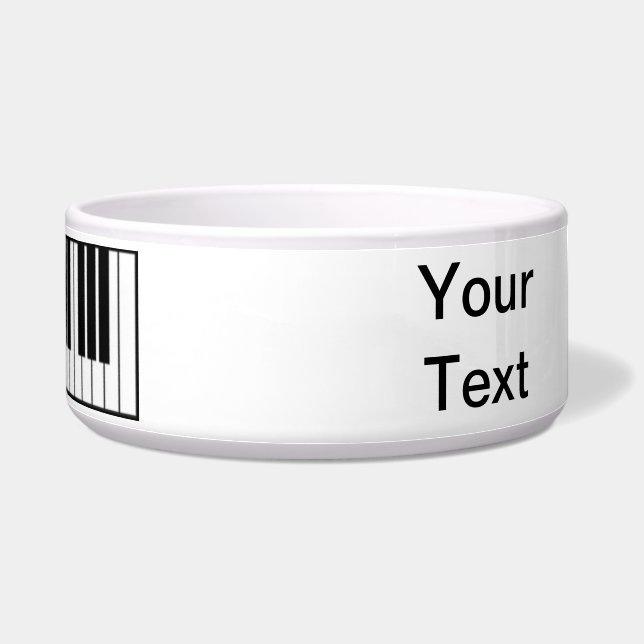 Écuelle Cuvette personnalisable de piano (Droite)