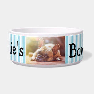 Écuelle Cuvette personnalisée de chien de photo