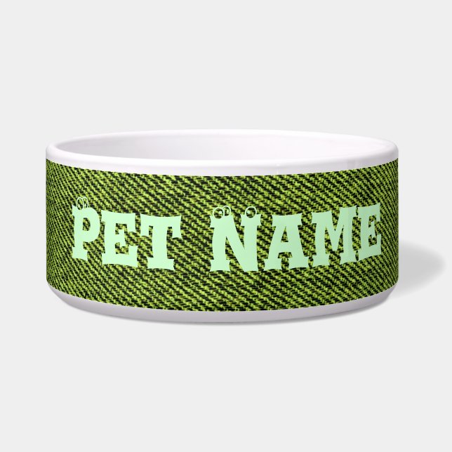 Écuelle Denim vert (Gauche)