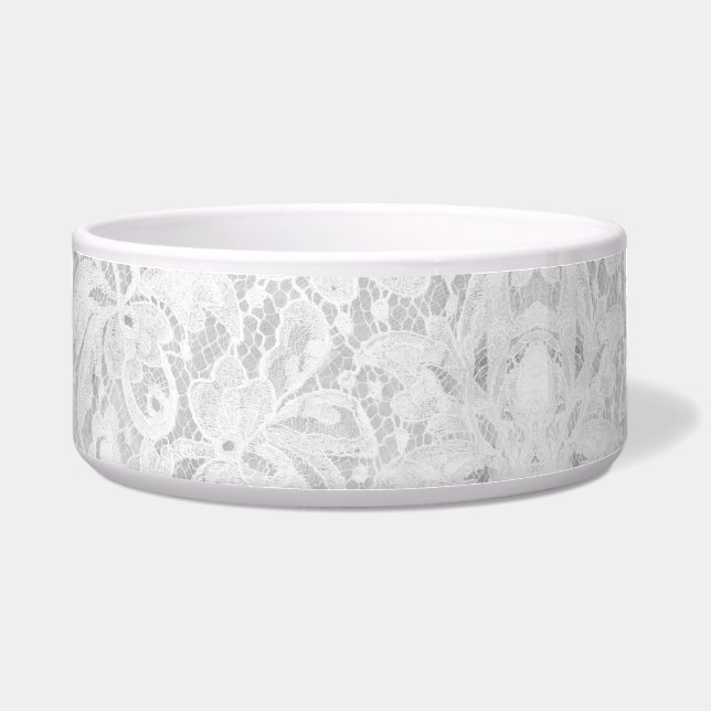 Écuelle Dentelle blanche tombante (Devant)