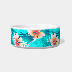 Écuelle Des fleurs d'Hibiscus sur la plage