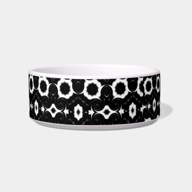 Écuelle design noir et blanc (Gauche)