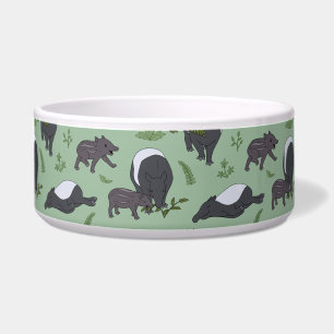 Écuelle Dîner en famille Tapir en vert