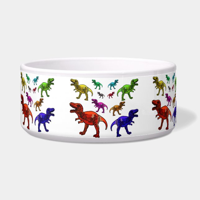 Écuelle Dinosaures Pet Bowl (Devant)