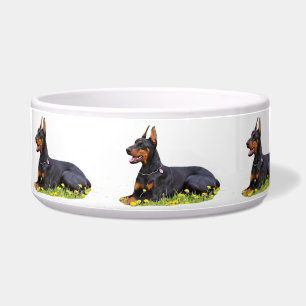 Écuelle Doberman Pinscher
