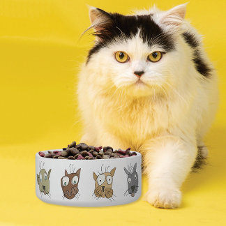 Écuelle Doodle chats