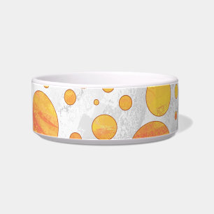 Écuelle Dragons Oeil Orange Polka Motif