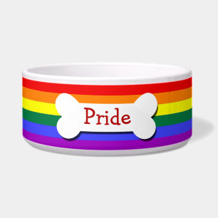 Écuelle Drapeau arc-en-ciel gay pride personnalisé