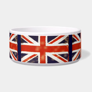 Écuelle Drapeau britannique Vintage Union Jack et Bowl (la