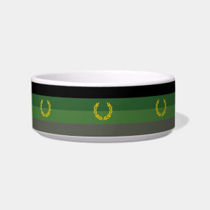 Écuelle Drapeau de fierté de l'uniforme militaire