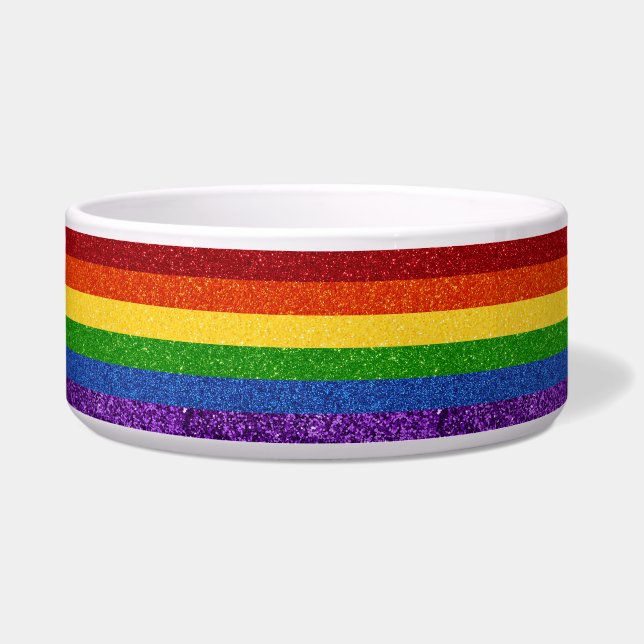 Écuelle Drapeau de la Fierté arc-en-ciel LGBT Parties scin (Devant)
