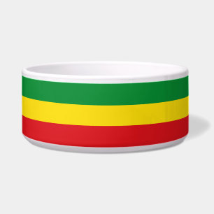 Écuelle Drapeau rastafari éthiopien Rasta
