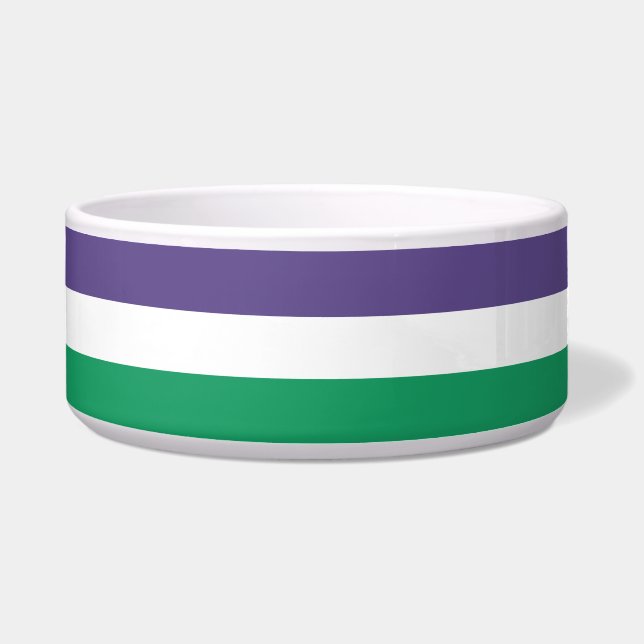 Écuelle Drapeau Suffragette (Devant)