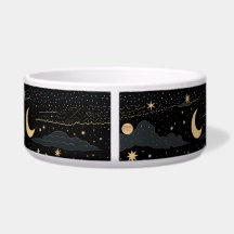 Dreamstarry Night Sky Pet Bowl
