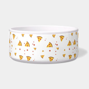Écuelle Drôle motif minimaliste de pizza pepperoni rétro