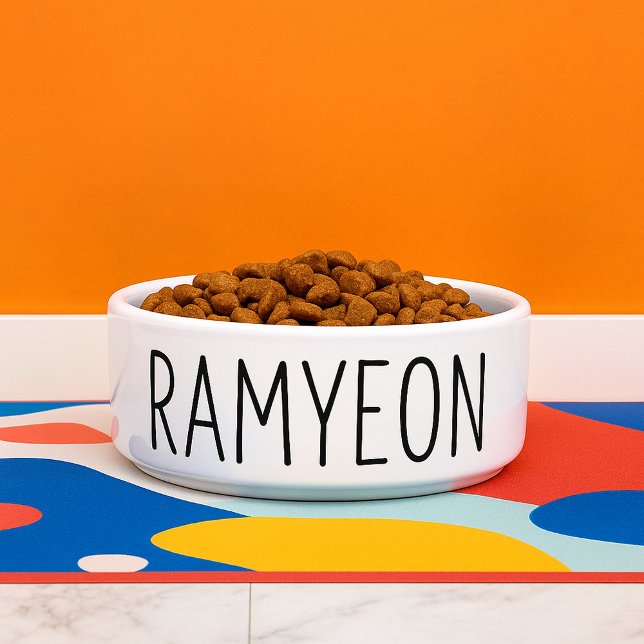 Écuelle Drôle Ramyeon Dog (Funny Ramyeon Dog Bowl
)