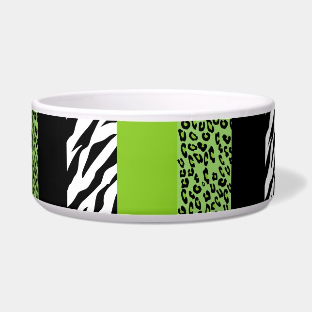 Écuelle Empreinte de léopard, Zebra Print, Poster de anima (Devant)
