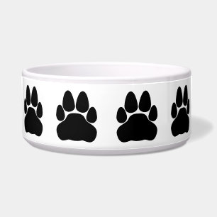 Écuelle Empreinte de patte de chat noir