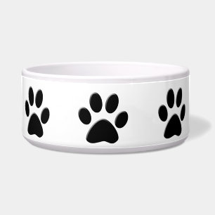 ÉCUELLE EMPREINTE DE PATTE DE CHIEN