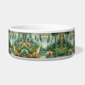 Écuelle Enchanter William Morris Frog dans une forêt