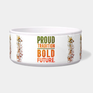 Écuelle Fière Tradition, audacieux Futur Poisson Conceptio