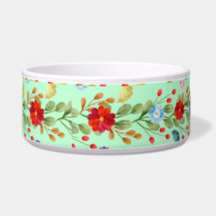 Écuelle Fleurs aquarelles Motif coloré-23748