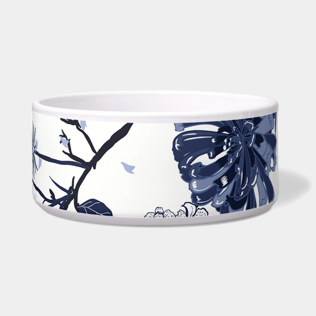 Écuelle Fleurs bleues (Devant)