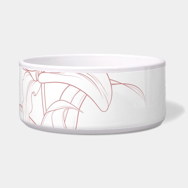 Écuelle Fleurs Motif 10 (Devant)