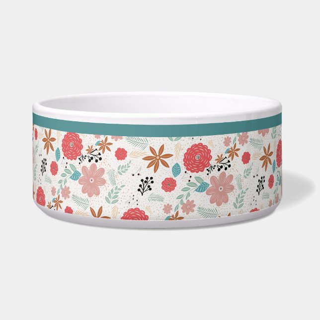Écuelle Fleurs Peintes (Devant)