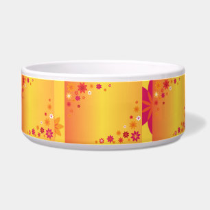 Écuelle Fleurs Pet Bowl,