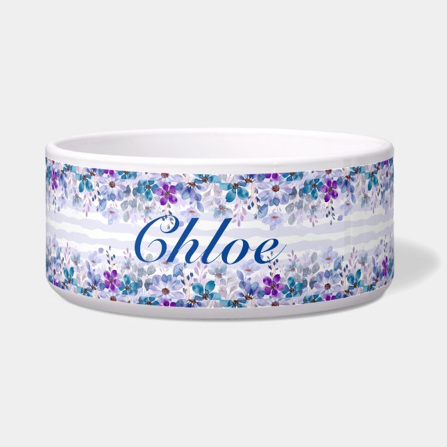 Écuelle Floral pourpre (Devant)