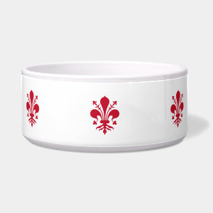 Écuelle Florence Drapeau Pet Bowl