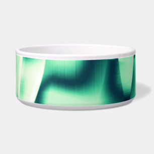 Écuelle Formes vertes courbées d'acrylique, teintes menthe