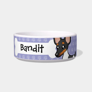 Écuelle Fox Terrier de Rat terrier/jouet de bande dessinée