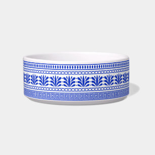 Écuelle Fret grec, Motif méditerranéen, Bleu