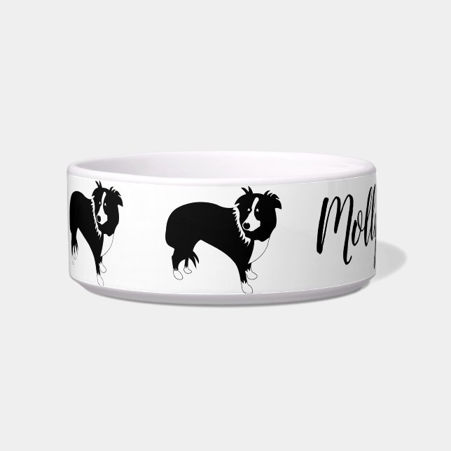 Écuelle Frontière du dessin animé Collie Molly le Collie (Gauche)