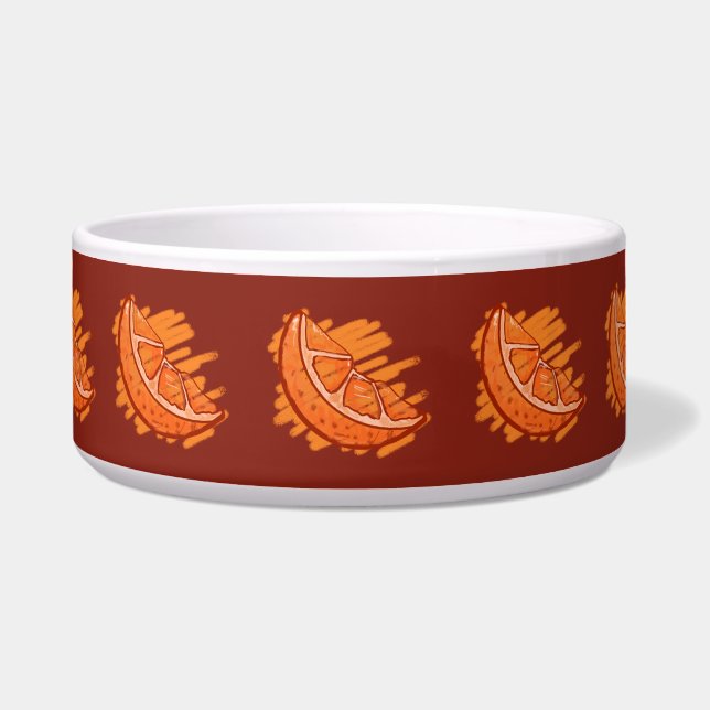 Écuelle Fruit Motif Sang Orange Cadeaux (Devant)