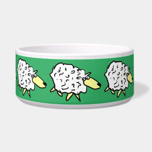 Écuelle Fun Sheep Illustration Motif Sheep Dog